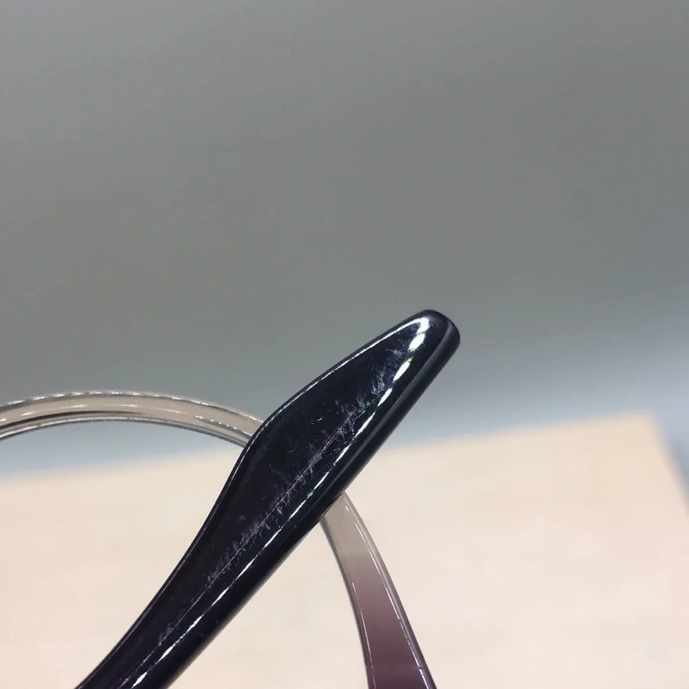 BARTON PERREIRA FALANA AUG EYEGLASSES 51-18-145 JAPAN CAT EYE Aubergine Gradient
